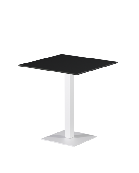 Tisch ALFA S Weiß mit HPL-Platten