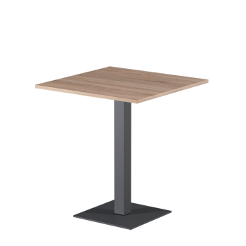 Tisch ALFA S Grau mit Laminierte-Platten 18 mm