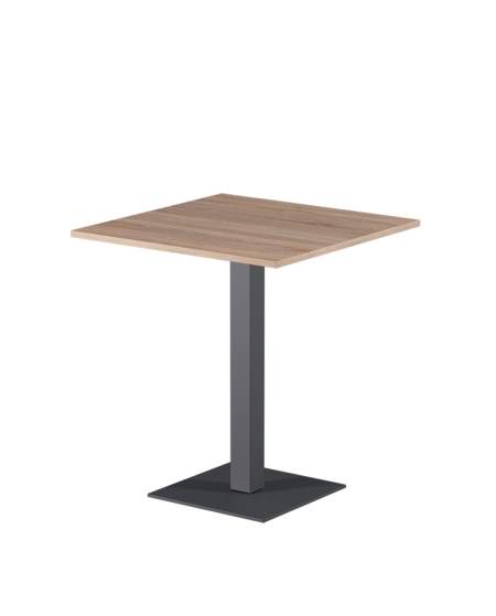 Tisch ALFA S Grau mit Laminierte-Platten 18 mm