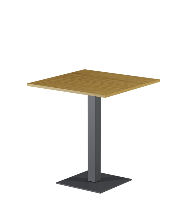 Tisch ALFA S Grau mit Laminierte-Platten 18 mm