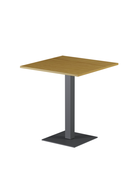 Tisch ALFA S Grau mit Laminierte-Platten 18 mm