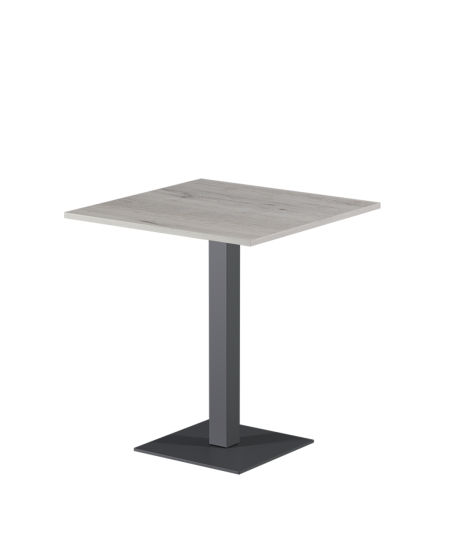Tisch ALFA S Grau mit Laminierte-Platten 18 mm