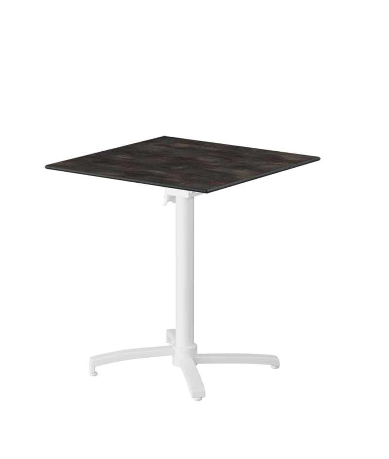 Tisch CROSS COMFORT Weiß mit HPL-Platten