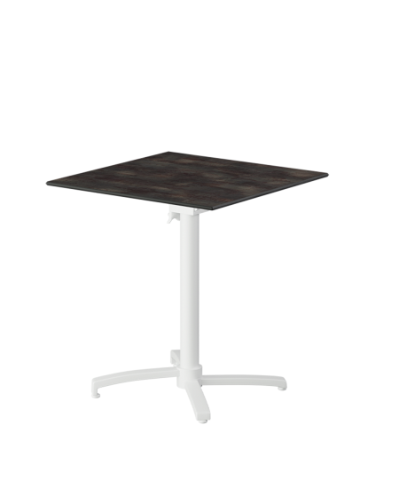 Tisch CROSS COMFORT Weiß mit HPL-Platten