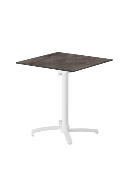 Tisch CROSS COMFORT Weiß mit HPL-Platten
