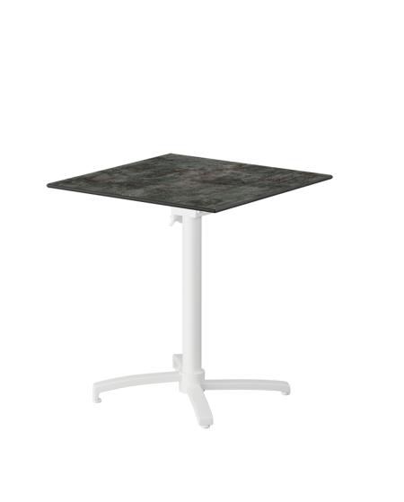 Tisch CROSS COMFORT Weiß mit HPL-Platten