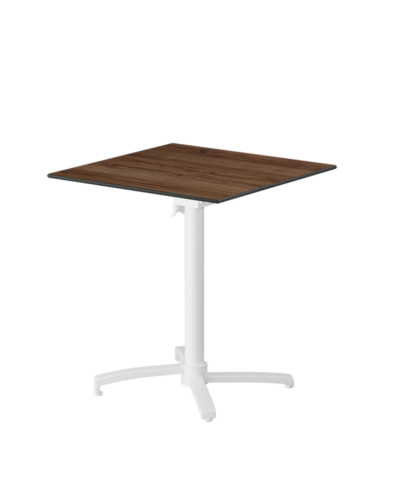 Tisch CROSS COMFORT Weiß mit HPL-Platten