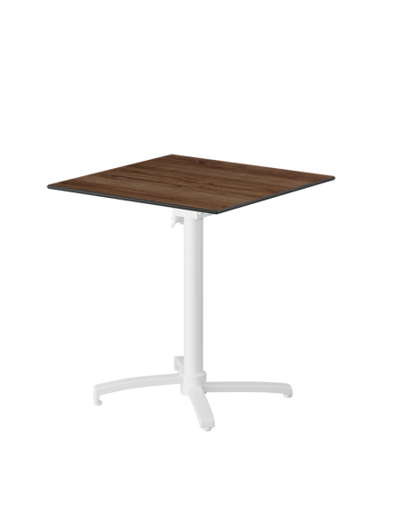 Tisch CROSS COMFORT Weiß mit HPL-Platten