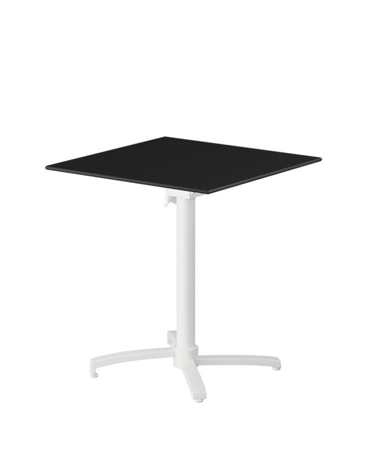 Tisch CROSS COMFORT Weiß mit HPL-Platten