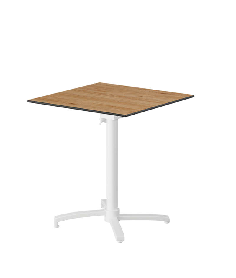 Tisch CROSS COMFORT Weiß mit HPL-Platten