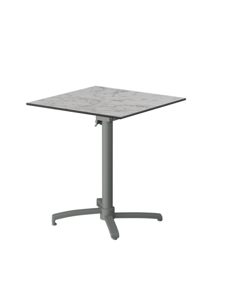 Tisch CROSS COMFORT Grau mit HPL-Platten