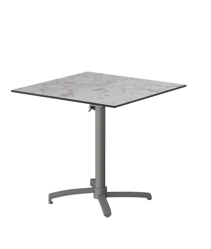 Tisch CROSS COMFORT Grau mit HPL-Platten