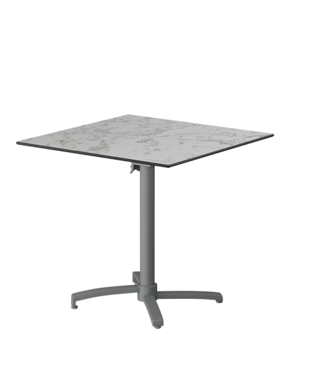 Tisch CROSS COMFORT Grau mit HPL-Platten
