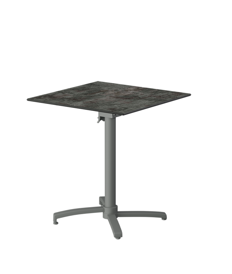 Tisch CROSS COMFORT Grau mit HPL-Platten