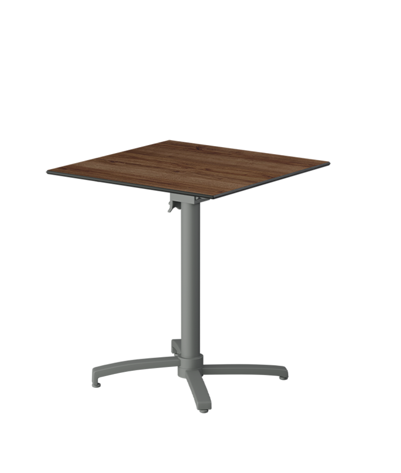 Tisch CROSS COMFORT Grau mit HPL-Platten