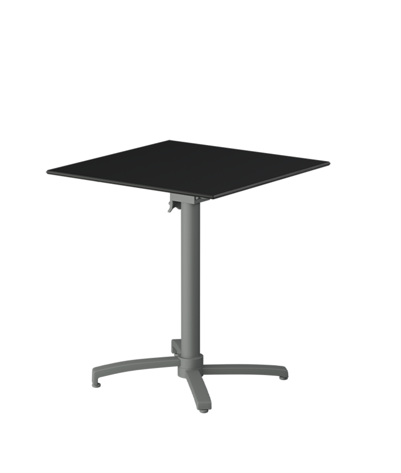 Tisch CROSS COMFORT Grau mit HPL-Platten