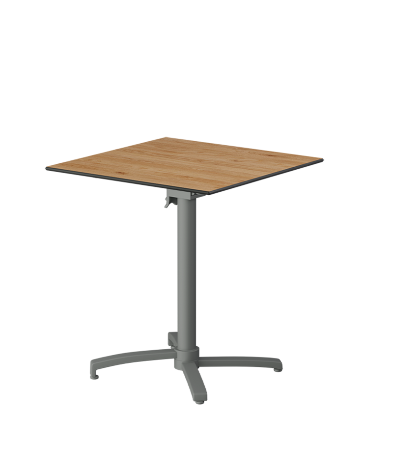 Tisch CROSS COMFORT Grau mit HPL-Platten