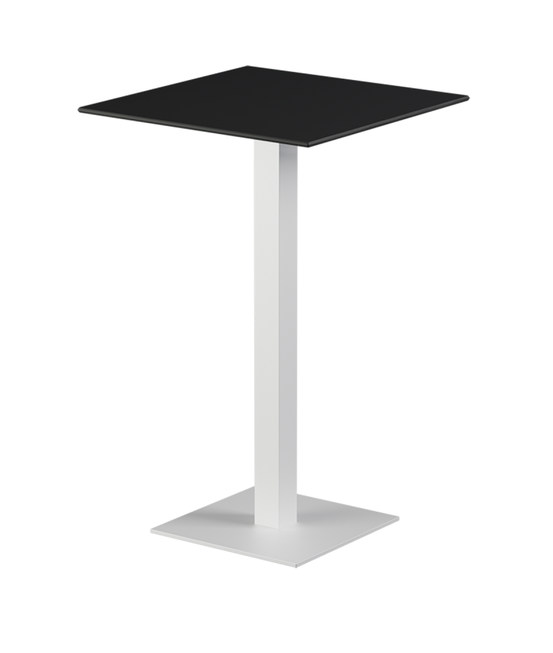 Tisch ALFA BAR Weiß mit HPL-Platten