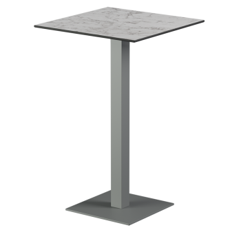 Tisch ALFA BAR Grau mit HPL-Platten