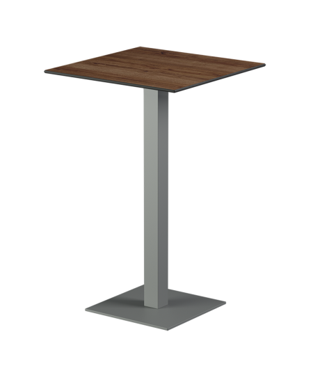 Tisch ALFA BAR Grau mit HPL-Platten
