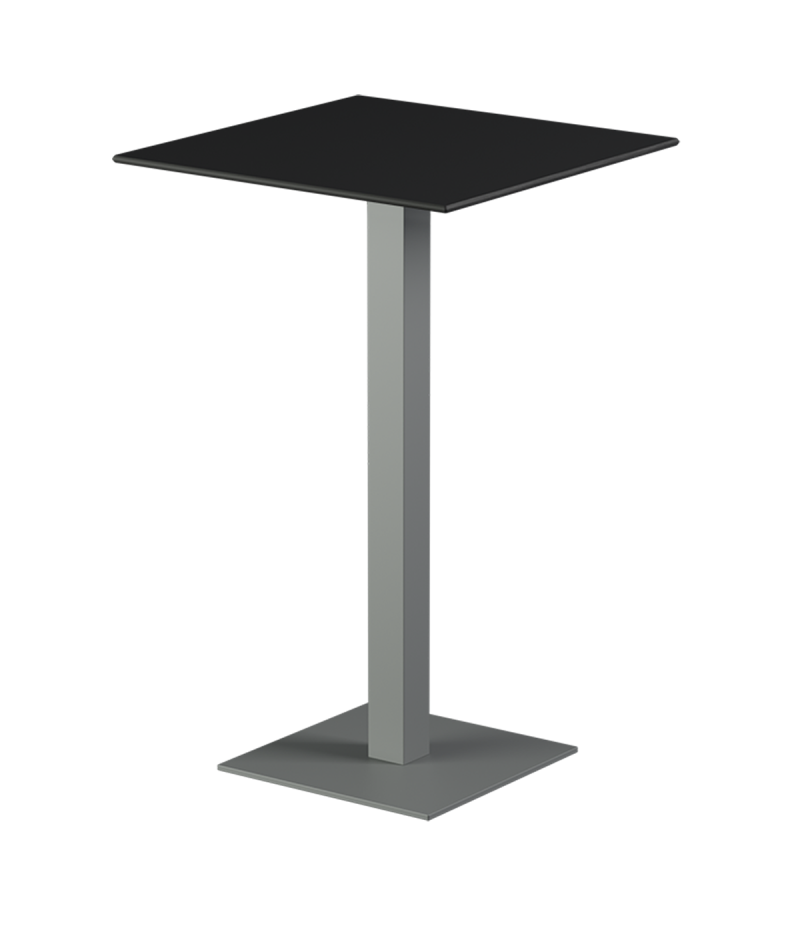 Tisch ALFA BAR Grau mit HPL-Platten