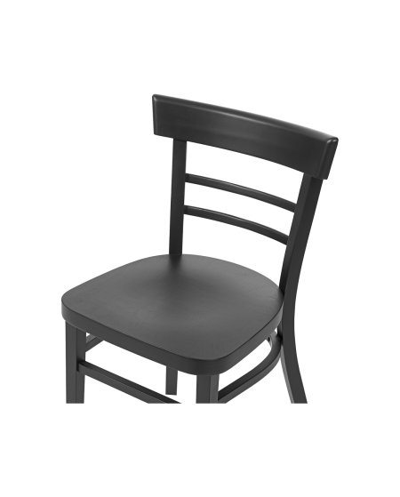 Bugholzstuhl EPIC Schwarz