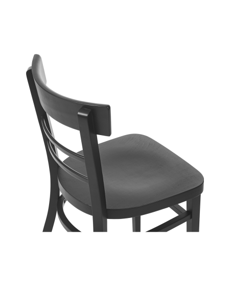 Bugholzstuhl EPIC Schwarz