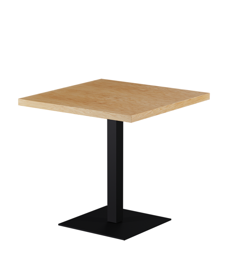 Tisch ALFA S mit Furnierte-Platten