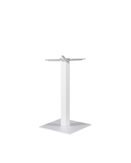 Tisch ALFA S Weiß mit Furnierte-Platten