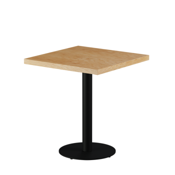Tisch ALFA R mit Furnierte-Platten
