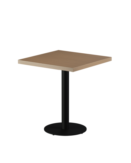 Tisch ALFA R mit Furnierte-Platten