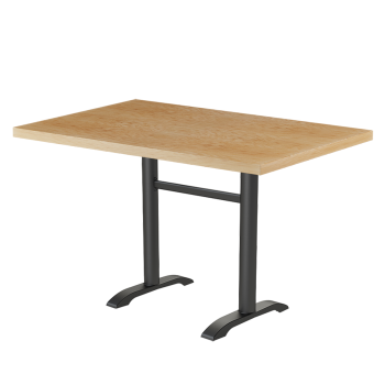 Tisch CARVO DUO mit Furnierte-Platten