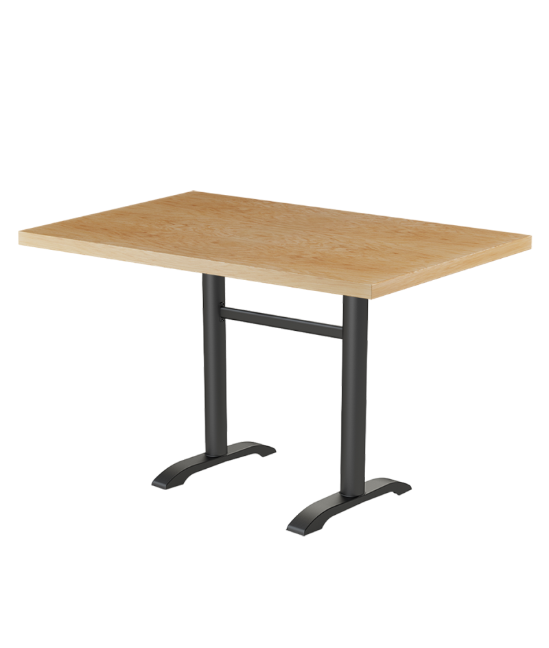 Tisch CARVO DUO mit Furnierte-Platten