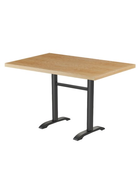 Tisch CARVO DUO mit Furnierte-Platten