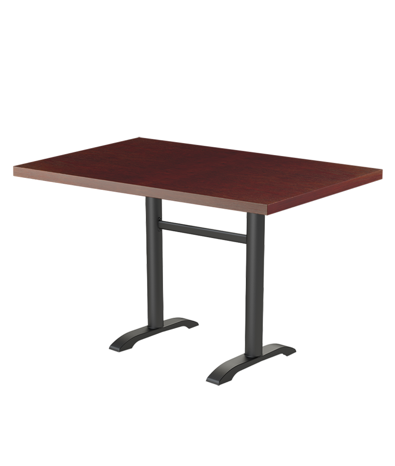 Tisch CARVO DUO mit Furnierte-Platten