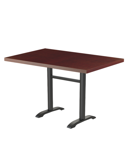 Tisch CARVO DUO mit Furnierte-Platten