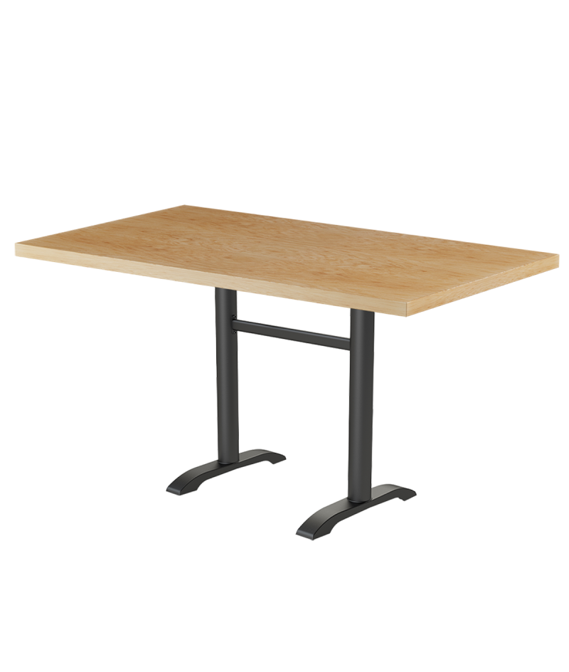 Tisch CARVO DUO mit Furnierte-Platten
