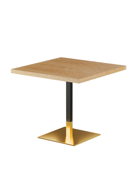 Tisch OMEGA mit Furnierte-Platten
