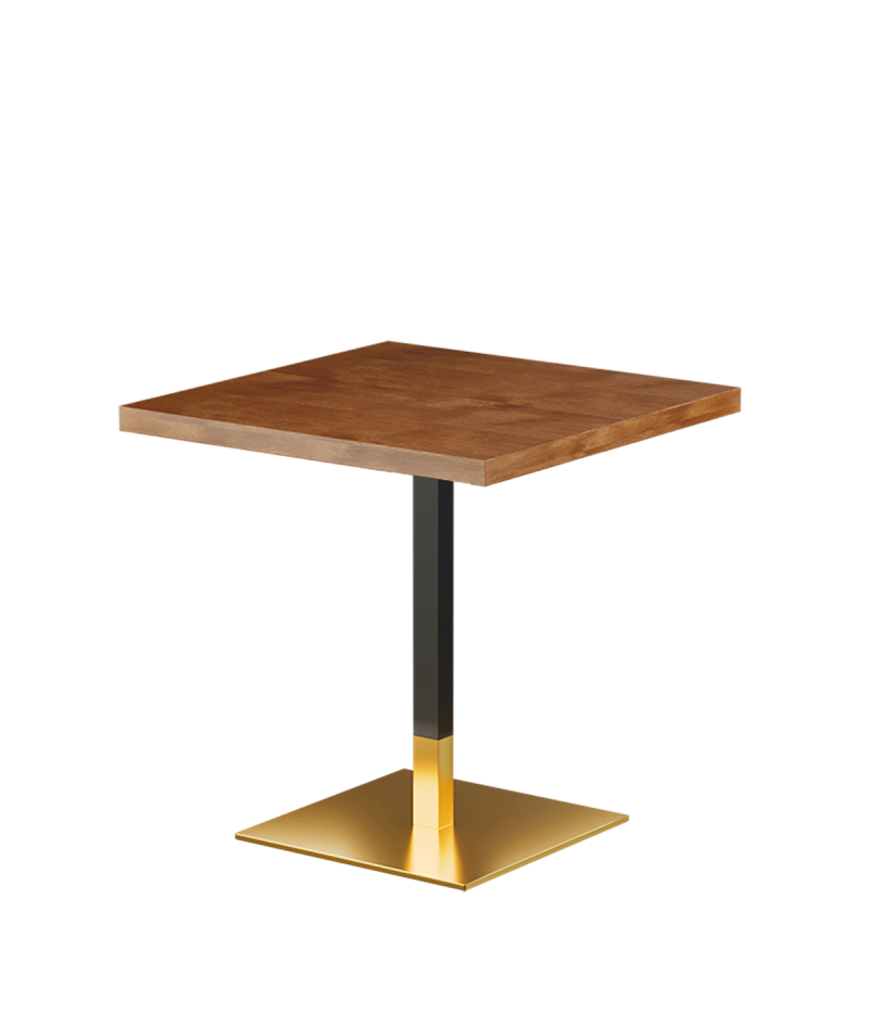 Tisch OMEGA mit Furnierte-Platten