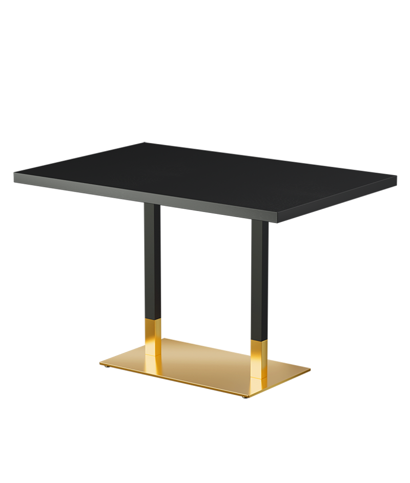 Tisch OMEGA DUO mit Furnierte-Platten