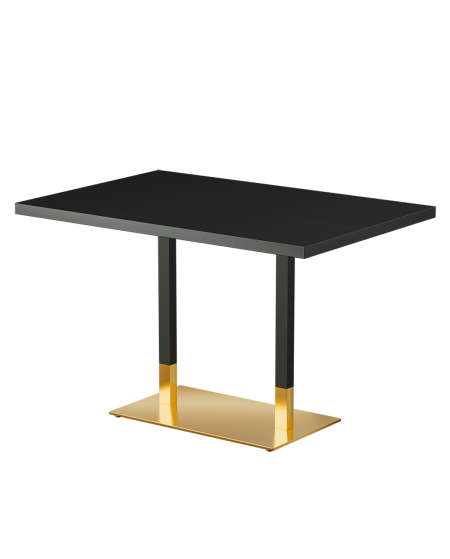 Tisch OMEGA DUO mit Furnierte-Platten