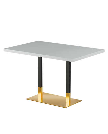 Tisch OMEGA DUO mit Furnierte-Platten