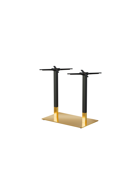 Tisch OMEGA DUO mit Furnierte-Platten