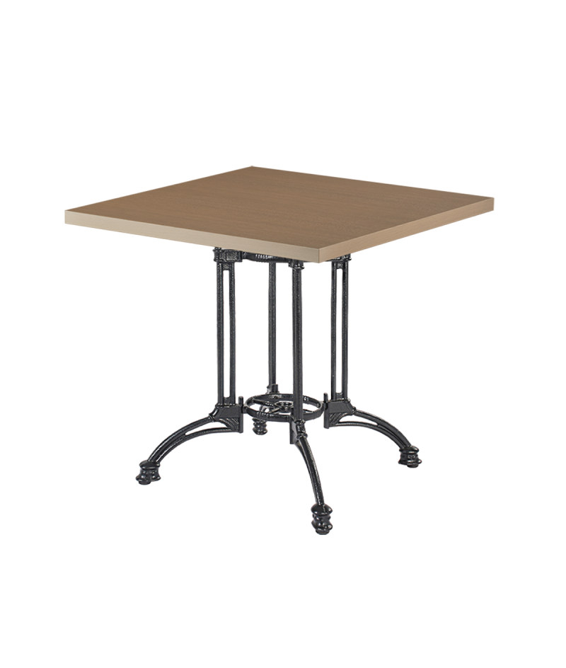 Tisch RUSTICAL QUATTRO mit Furnierte-Platten