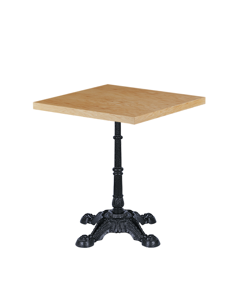 Tisch CASTELLO mit Furnierte-Platten