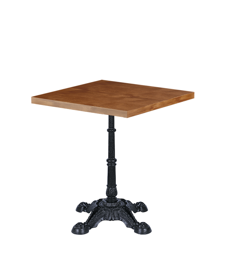 Tisch CASTELLO mit Furnierte-Platten