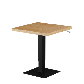 Tisch ADAPTIVE mit Furnierte-Platten