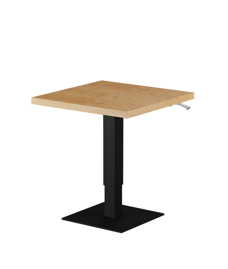 Tisch ADAPTIVE mit Furnierte-Platten
