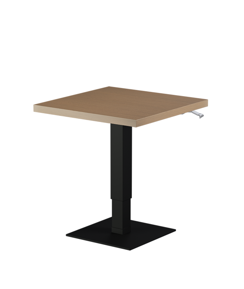 Tisch ADAPTIVE mit Furnierte-Platten