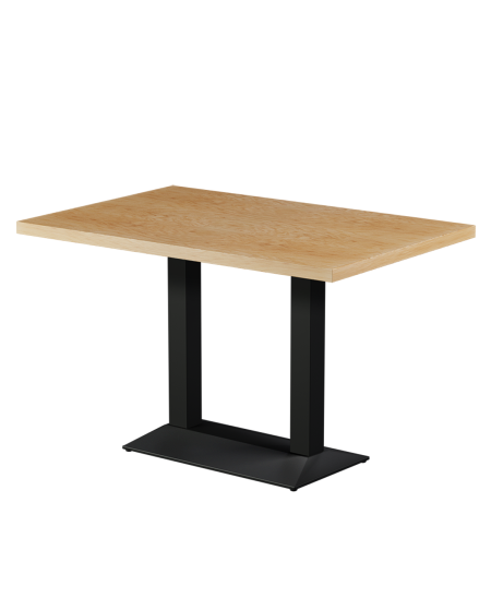 Tisch GIZA DUO mit Furnierte-Platten